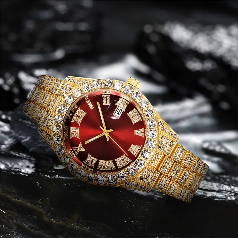 Luxury Watch Iceberg - New Hip Hop Iced Out Men