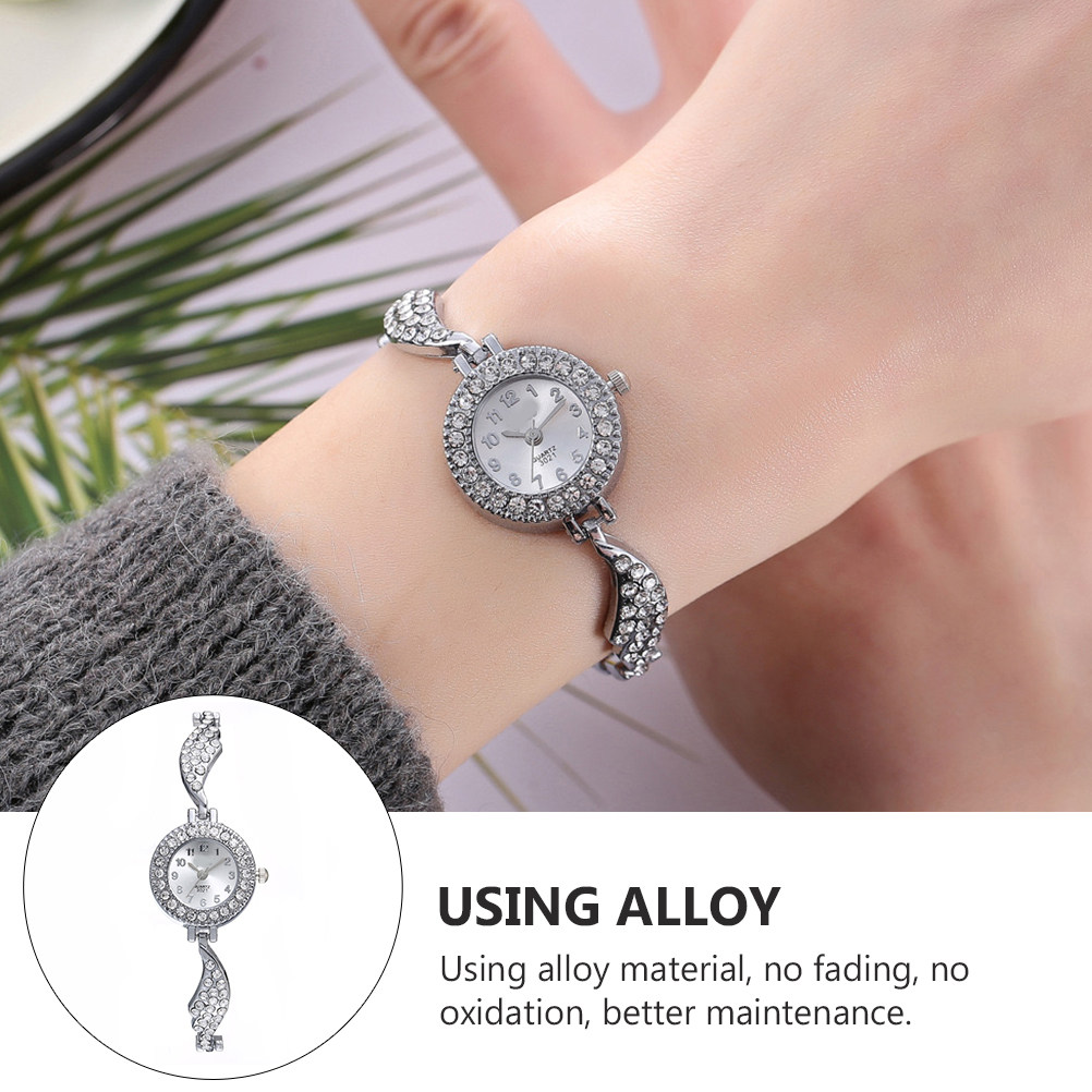 1Pcs Rhinestone Wing Design Wo - Luxury Watch Gift For Her review and price
