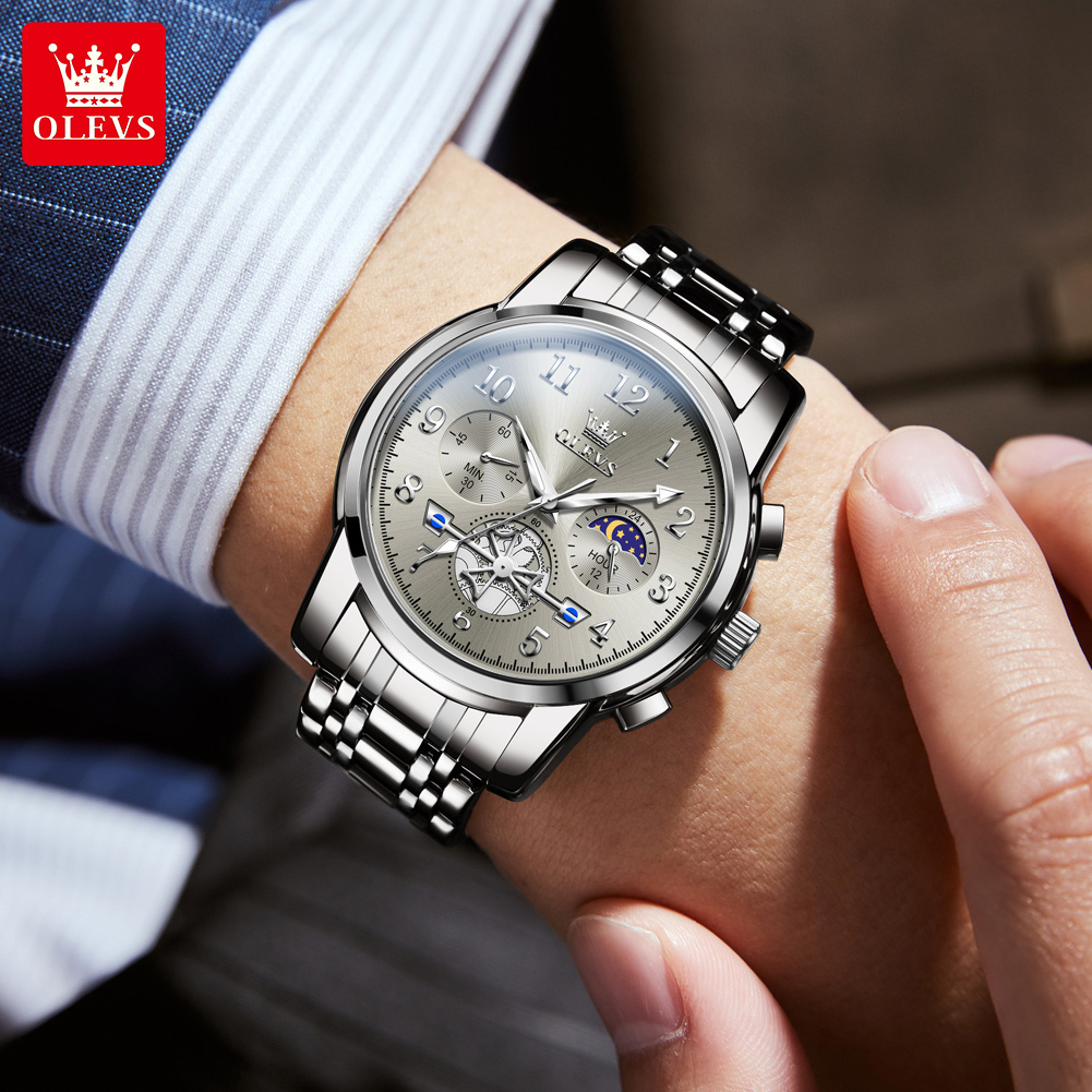 OLEVS 2900 Mens Watch Chronogr - Luxury Watch Magazine review and price