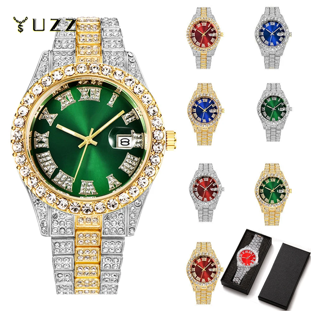 New Hip Hop Iced Out Men Watch - Luxury Watch Iceberg review and price