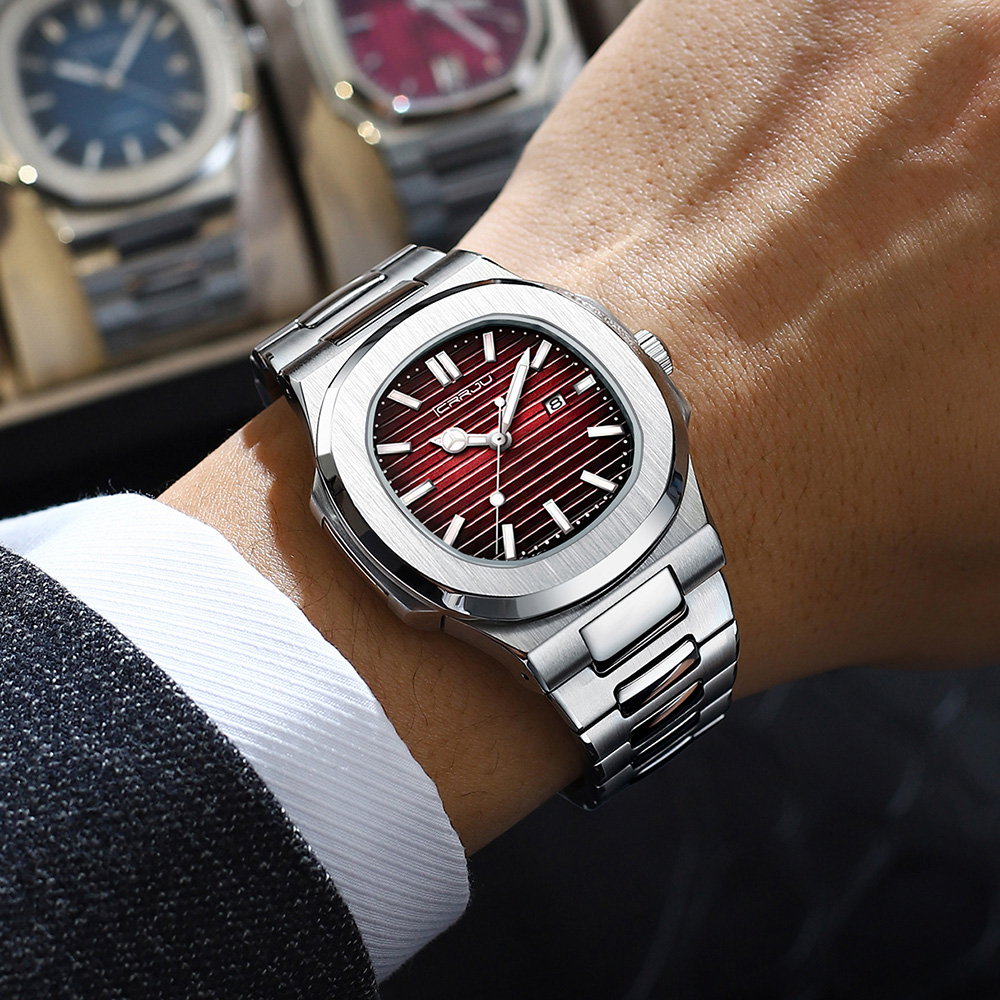 CRRJU Top Luxury Brand Man Wat - Luxury Watch Magazine review and price