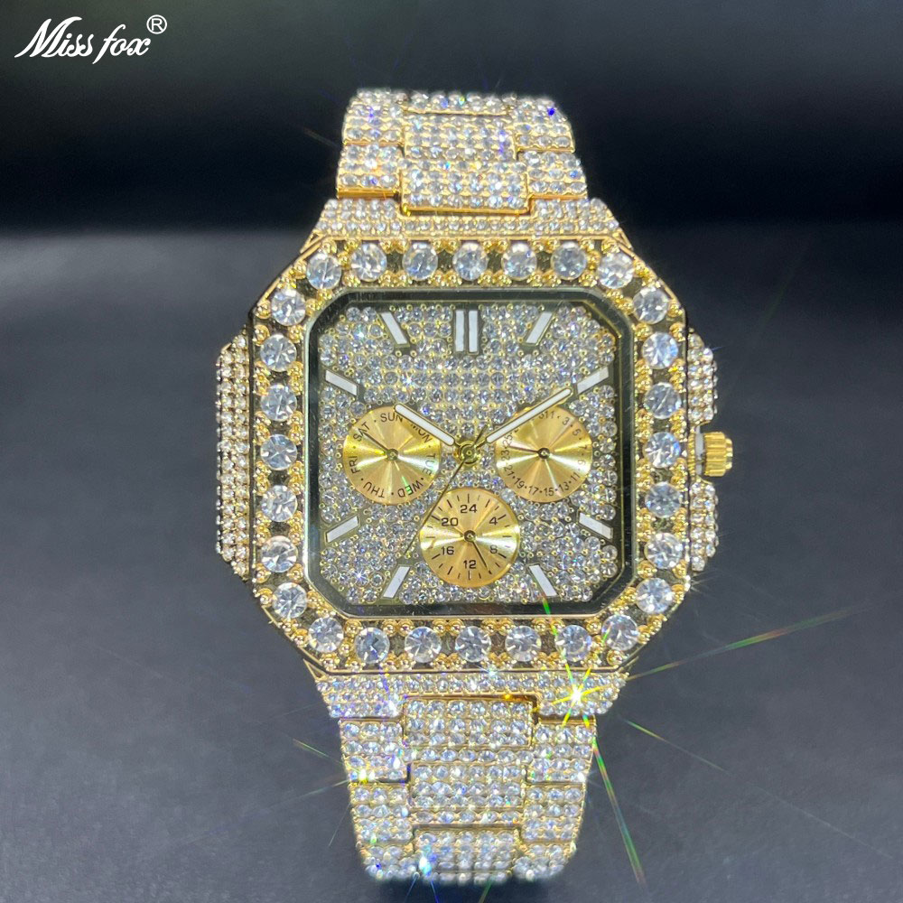MISSFOX Luxury Diamond Watch f - Luxury Watch Iceberg review and price